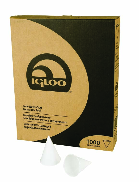 Igloo&reg; Contractors Pack Rolled Rim Cone Cups